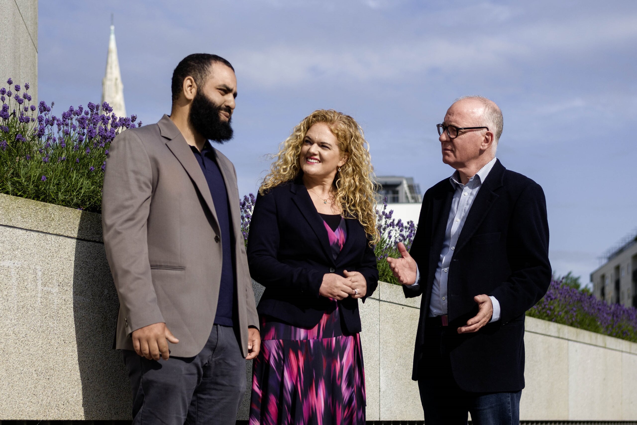 Anas-El-Houari-Presales-Consultant-ManageEngine-Grace-McCauley-Head-of-Sales-Managed-Services-Paradyn-and-Ger-Cullen-Director-Servaplex